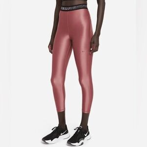Nike Rose Pink Athletic Leggings Small NWT